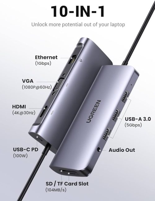 Hub 10 in 1 CM179 80133