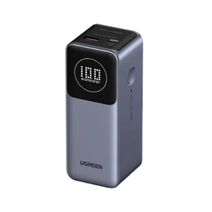 Pin Sạc Dự Phòng UGREEN Nexode PB724 100W dung lượng 12000mAh, sạc nhanh PD3.1 100W, USB-A*1 USB-C*1, màn hình LED
